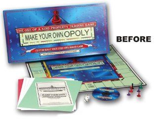 Make Your Own Opoly Board Game Toys & Games