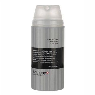 Anthony Logistics For Men Ingrown Hair Treatment   2.5 oz Health & Personal Care