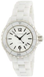 K&BROS Women's 9137 2 C 901 Full Ceramic White Watch Watches
