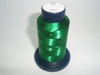 Ult Rapos Metallic Embroidery Thread 880 Yards/ Spool G29 Green