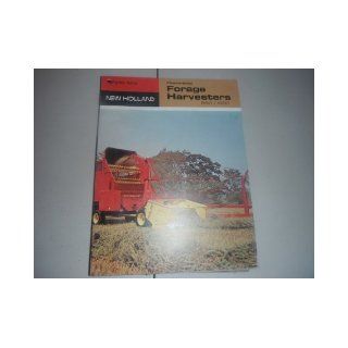 New Holland Forage Harvesters 880 & 1880 12 Page Dealer Brochure sperry rand Books
