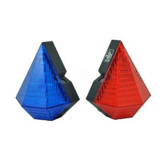 Tsss Patented Product, 2Packed, One red&One Blue, waterproof Bicycle Taillights Rearlight, Box packaging, valentine's Set, gift for Your Lover,  Bike Taillights  Sports & Outdoors