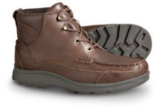 Men's Guide Gear Moc   toe Chukkas Dark Brown, DARK BROWN, 10.5(4E) Shoes