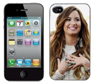 Demi Lovato Case Fits Iphone 4 & 4s Cover Hard Protective Skin 2 for Apple I Phone Cell Phones & Accessories