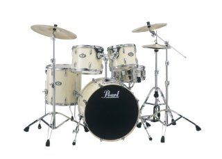 Pearl Vision VX905/C42 Drum Kit, Ivory (Cymbals Not Included) Musical Instruments