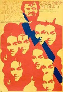 The Taming of the Shrew 1967 Original Poland A1 Movie Poster Franco Zeffirelli Elizabeth Taylor Elizabeth Taylor, Richard Burton, Cyril Cusack, Michael Hordern Entertainment Collectibles