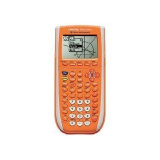 TI 84 Plus Silver Edition Graphing Calculator (Orange)  Electronics