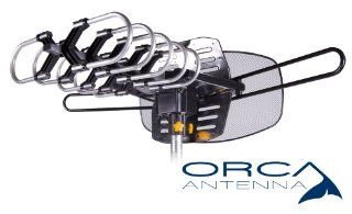 Orca Antenna AX 909G5 Stealth Indoor Outdoor HDTV Antenna with Motor Rotor Electronics