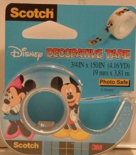 Mickey Mouse and Minnie Mouse Decorative Scotch Tape