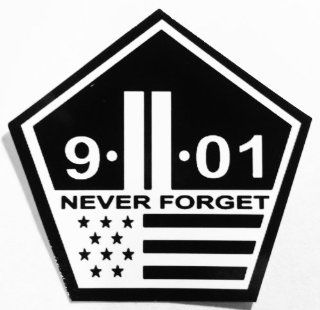 The Original USA Made 911 Never Forget Sticker Morale Military Twin Towers 