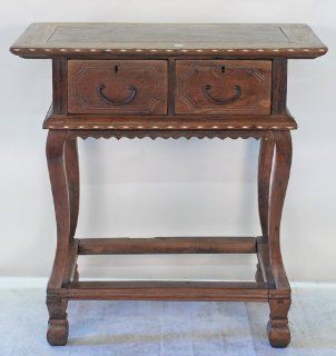 RB1028X Philippines Antique Altar Mesa Table with Bone Inlay, circa 1800, Cagayan Province Luzon Isl   Nightstands
