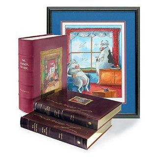 The Complete Far Side Leather Bound Set [Signed Limited Edition] Gary Larson, Steve Martin 9780740743610 Books