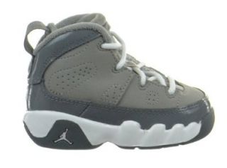 Jordan 9 Retro (TD) Baby Toddlers Shoes Medium Grey/White Cool Grey 401812 015 9.5 Shoes