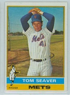 1976 Topps Baseball 600 Tom Seaver Mets Excellent Sports Collectibles