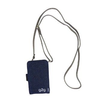 MIAMICA DENIM JEANS G2G TRAVEL CROSS BODY BAG NECK ID CASE PDA CELL PHONE BLACKBERRY IPHONE HOLDER WALLET PURSE Cell Phones & Accessories