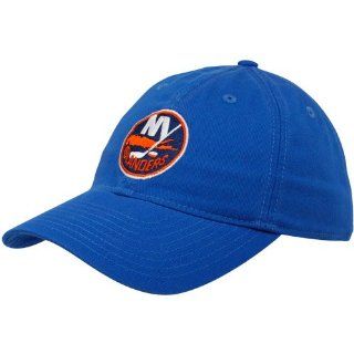 NHL Reebok New York Islanders Basic Logo Slouch Adjustable Hat   Royal Blue  Sports Fan Baseball Caps  Sports & Outdoors