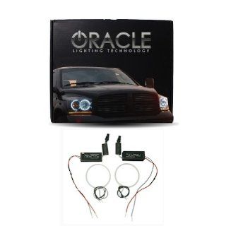 Oracle Lighting DO CL0813FC 8K   Dodge Challenger CCFL Halo Fog Light Rings   8000K Automotive
