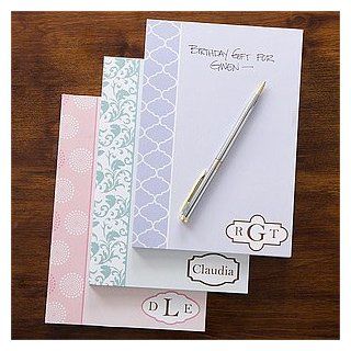 Personalized Notepads for Women   Trendy Signature Health & Personal Care