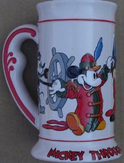 Mickey Mouse Mickey Through The Years 7 1/2" Beer Stein Style Mug In Plain Box  