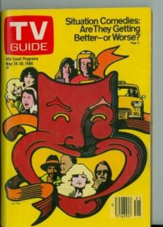1980 TV Guide May 24 Situation Comedies   NY Metro edition   No Mailing Label Near Mint Entertainment Collectibles