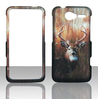 2D Buck Deer Motorola Electrify M XT901 U,s Cellular Case Cover Hard Phone Case Snap on Cover Protector Rubberized Touch Faceplates Cell Phones & Accessories