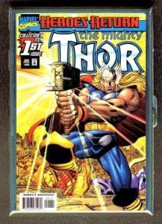 MIGHTY THOR COMIC BOOK #1 1998 ID Holder, Cigarette Case or Wallet MADE IN USA 