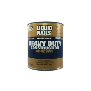 Liquid Nails MACLN903 Heavy Duty Construction Adhesive, 1 qt Can Adhesive Caulk