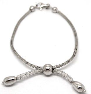 925 Silver Cubic Zirconia Bracelet Jewelry