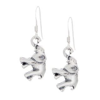 925 Sterling Silver Elephant Hook Earrings Dangle Earrings Jewelry
