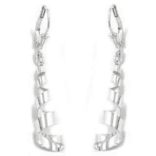 Schmuck Juweliere leverback earrings, silver 925 Jewelry