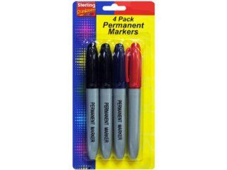Permanent Markers Set   Case of 12 Toys & Games