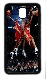 NBA LeBron Raymone James customized samsung galaxy note 3 N9000 TPU Black case Cell Phones & Accessories