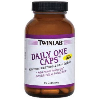 TwinLab   Daily One Caps W/O Iron, 60 capsules Health & Personal Care