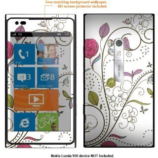 Protective Decal Skin Sticker for Nokia Lumia 910 & AT&T Lumia 900 case cover Lumia900 87 Cell Phones & Accessories