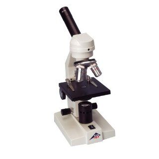 3B Scientific Model 100 Digital LED Course Compound Microscope, 4x, 10x and 40x Objectives, LED Light Source, 40x, 100x and 400x Magnification