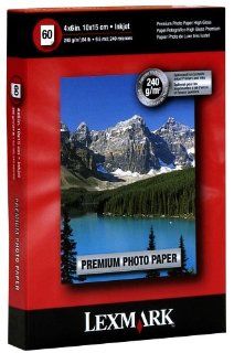 Lexmark Premium Photo Paper (4 X 6 IN.60 Sheets)  Photo Quality Paper 