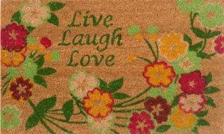 Home & More 12059 Live Laugh Love Doormat  Door Mats Outside  Patio, Lawn & Garden