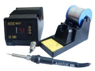 Aoyue 937+ Digital Soldering Station   ESD Safe includes Spare Element UPDATED VERSION Soldering Iron