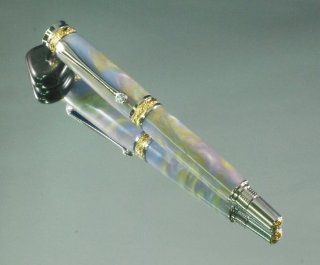 Majestic Jr. Fountain pen with amazing iridescent acrylic  Writing Pens 