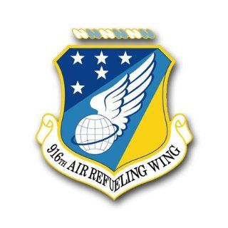 US Air Force 916th Air Refueling Wing Decal Sticker 3.8" Automotive