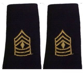 Army Uniform Epaulets   Shoulder Boards E 8 1ST SERGEANT Clothing