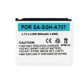 Samsung SGH T919 (Behold) Cell Phone Battery (Li Ion 3.7V 800mAh) Rechargable Battery   Replacement For Samsung SA SGH A707 Cellphone Battery Cell Phones & Accessories