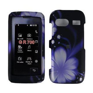 For At&t LG VU PLUS GR700 Accessory   Blue Daisy Design Hard Case Proctor Cover + Lf Stylus Pen Cell Phones & Accessories