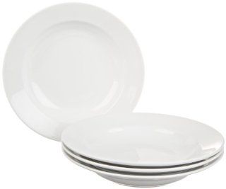 BIA Cordon Bleu Bistro Rim Soup Bowls, Set of 4, White Kitchen & Dining