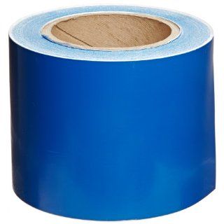 Brady 36289 90' Length, 4" Width, B 946 High Performance Vinyl, Blue Color Pipe Banding Tape Industrial Pipe Markers