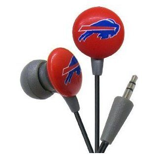 Buffalo Bills NFL Team Logo iHip Ear buds (iPod, iPad, iPhone Compatible)  Sports Fan Headphones  Sports & Outdoors