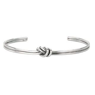 Classic Cuff Piece Is Rhodium Plated Sterling Silver .925 Bangle Bracelet Jewelry