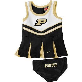 Nike Purdue Cheerleader Outfit and Bloomers Set   Toddler Girls (4T)  Infant And Toddler Apparel  Baby