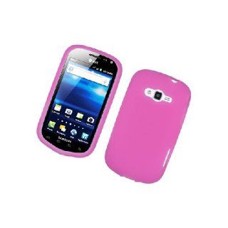 Samsung Galaxy Reverb M950 SPH M950 Hot Pink Soft Silicone Gel Skin Cover Case Cell Phones & Accessories