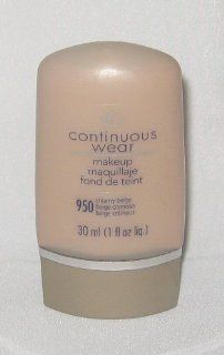 Covergirl Continuous Wear Makeup Foundation Creamy Beige 950, 1 fl. oz., Cover Girl  Beauty